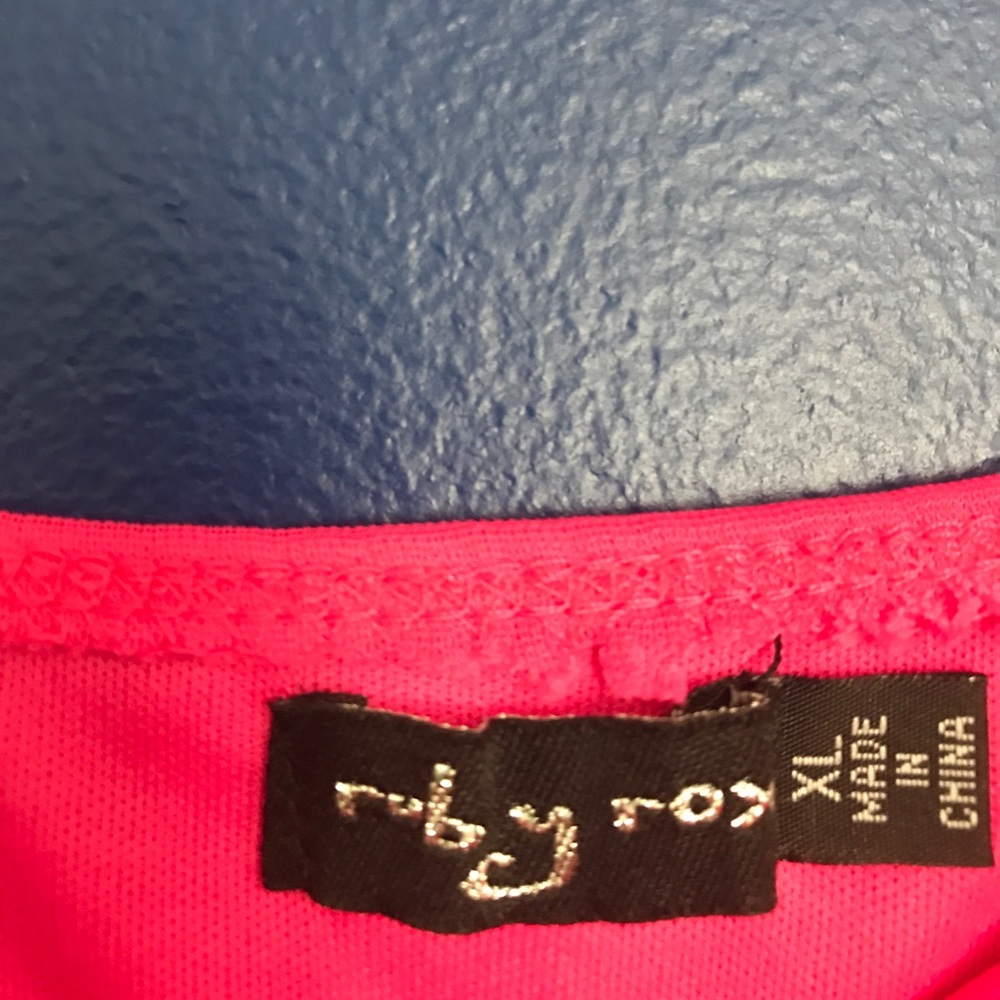 Ruby Rox Hot Pink Dress - Picture 5 of 5